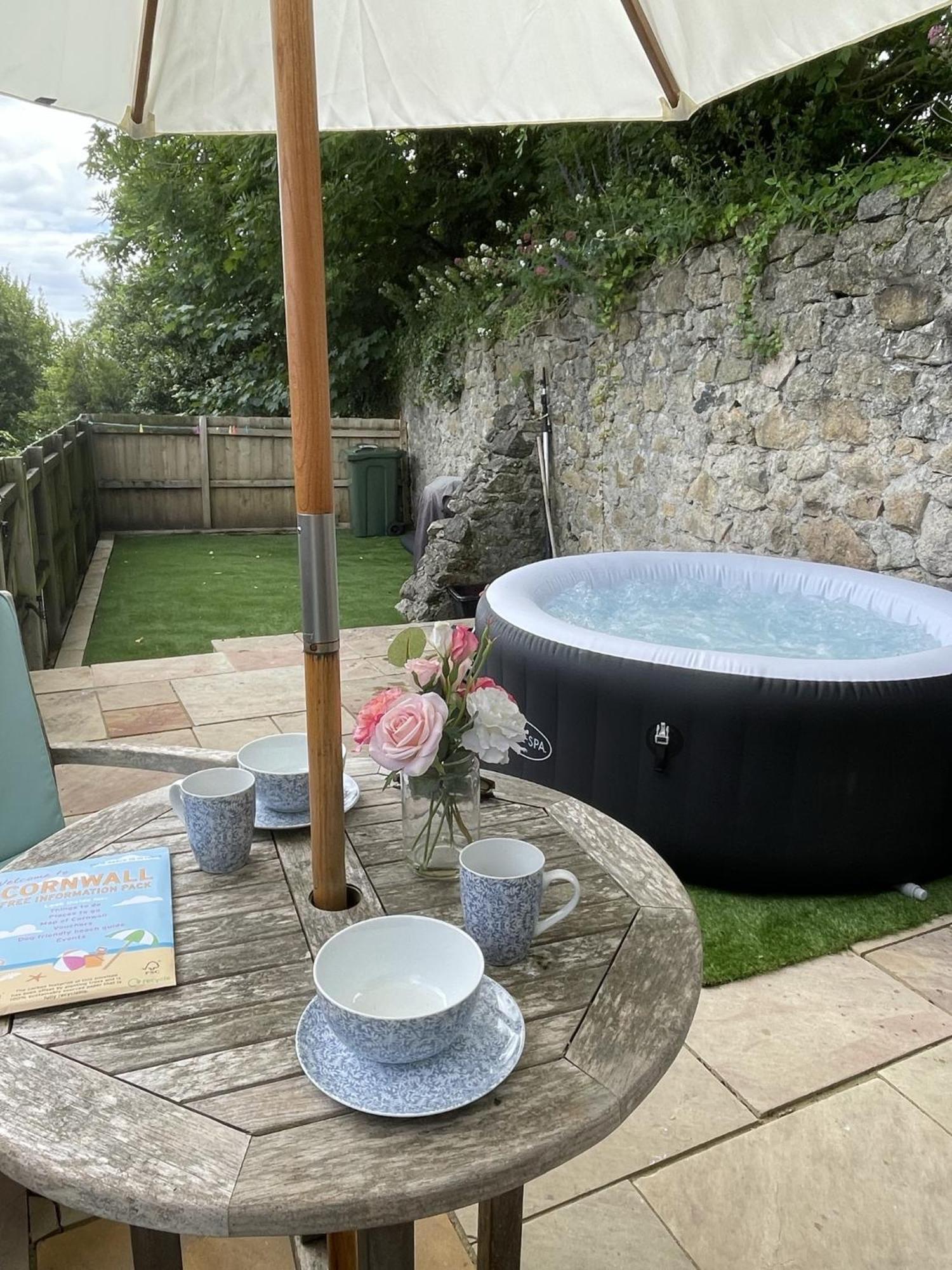 The Stables - Detached Cottage With Private Garden & Hot Tub St Austell Exteriér fotografie